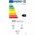 Холодильник з верхньою морозильною камерою Heinner HF-H2206BKF+