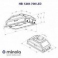 Вытяжка Minola HBI 5204 IV 700 LED