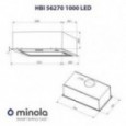 Вытяжка Minola HBI 56270 BL 1000 LED