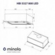 Вытяжка Minola HBI 53270 BL 800 LED