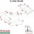 Вытяжка Perfelli TL 5386 I 700 LED