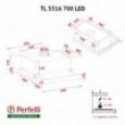 Вытяжка Perfelli TL 5316 WH 700 LED