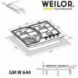 Варочная панель Weilor GM W 644 BL