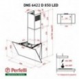 Вытяжка Perfelli DNS 6422 D 850 GR LED