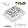 Варочная панель Weilor GG W604 BL