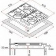 Варочная панель Perfelli HGM 61694 WH