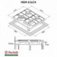 Варочная панель Perfelli HGM 61624 WH