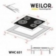 Варочная панель Weilor WHC 651 BLACK