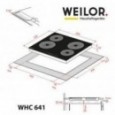 Варочная панель Weilor WHC 641 BLACK