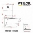 Вытяжка кухонная WEILOR WDS 9280 BL 1200 LED