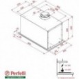 Вытяжка Perfelli BI 8522 A 1000 I LED