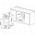 Духовой шкаф Pyramida F 80 EPL GBL