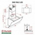 Вытяжка Perfelli DNS 9862 W LED